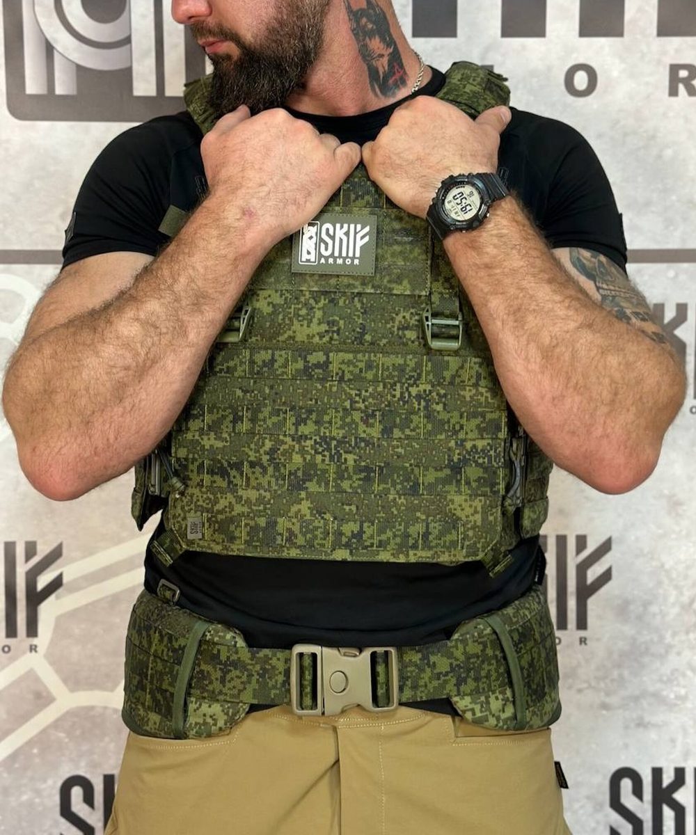 Разгрузочный пояс SP-2 Анатомический — SKIF armor, вид спереди