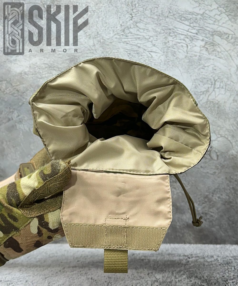Подсумок для сброса магазинов -Конверт- — SKIF armor, вид спереди