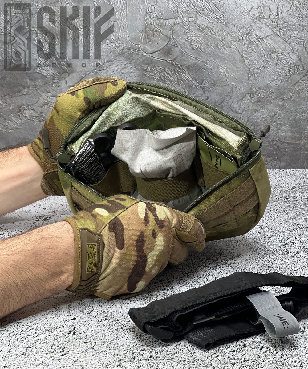 Сумка напашная утилитарная SPU-1 -Кобольд- — SKIF armor, вид спереди