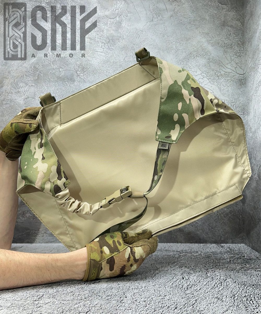 Сидушка одинарная — SKIF armor, вид спереди