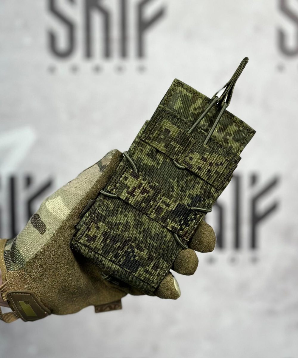 Подсумок SPK-4-1M под 1 магазин АК — SKIF armor, вид спереди