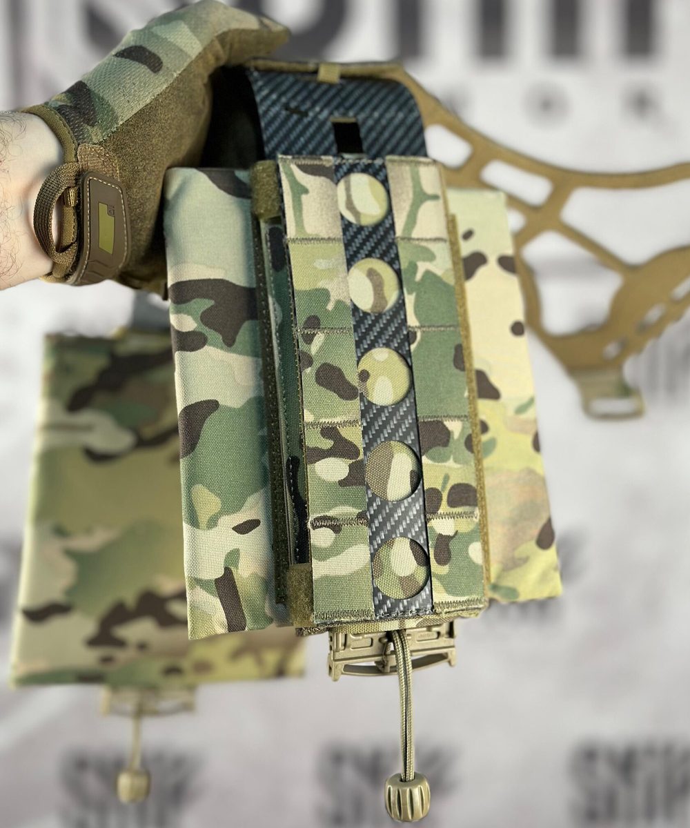 Баллистические пакеты БР1 С2 для камербандов SB-10 "Берсерк" (АС) — SKIF armor, вид спереди