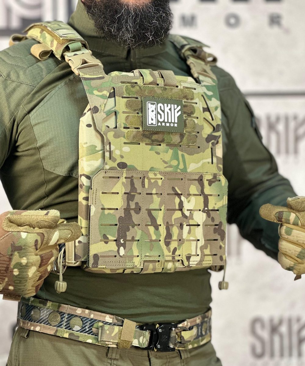 Передний клапан-платформа для SB-10 "Берсерк"(АС) — SKIF armor, вид спереди
