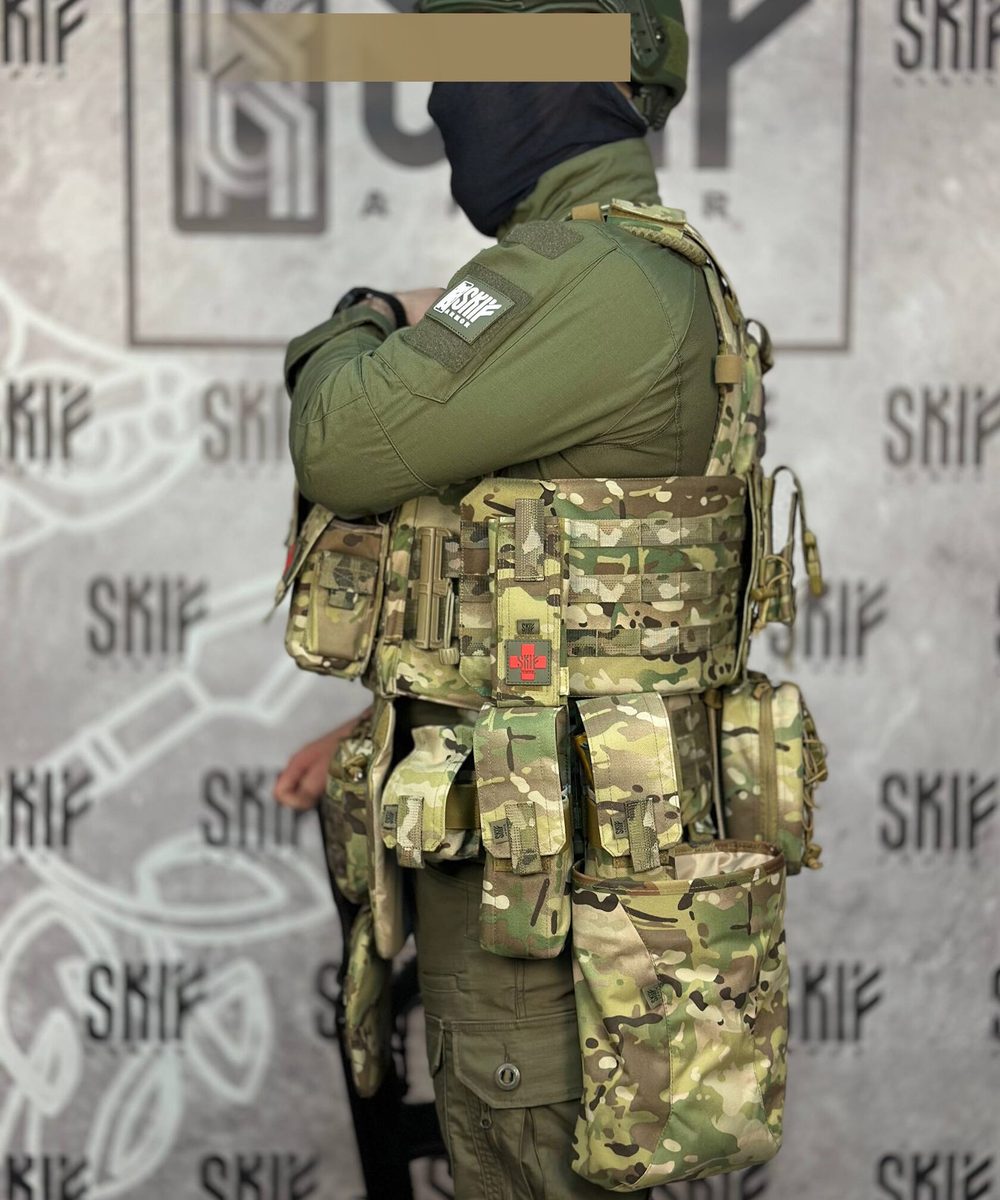 Комплект "Ярл"_мультикам — SKIF armor, вид спереди