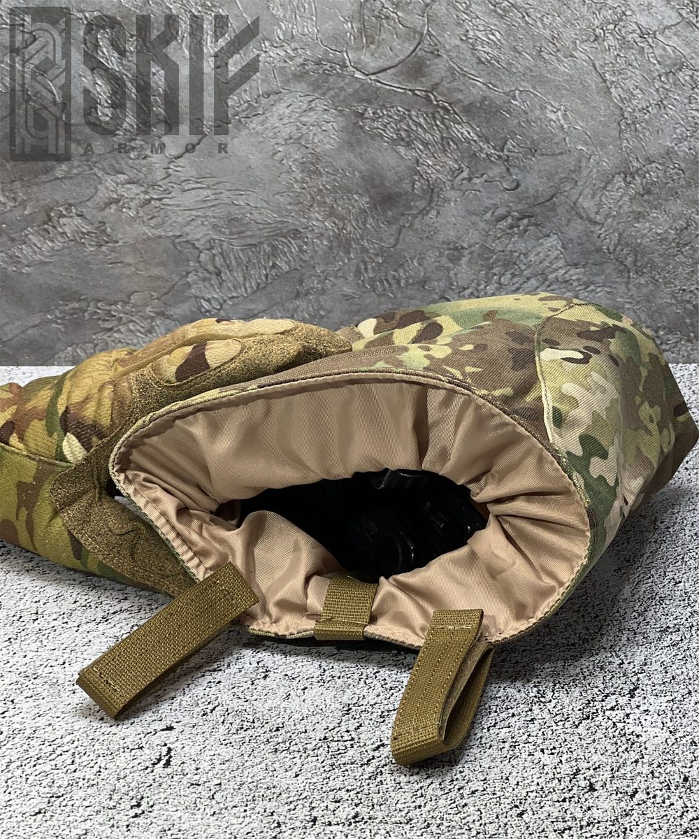 Подсумок для сброса магазинов -Рулон- — SKIF armor, вид спереди