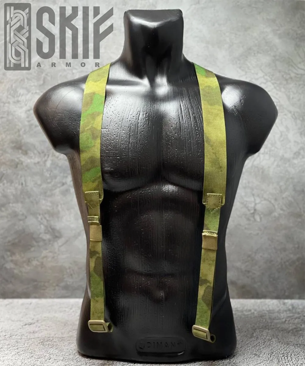 Подтяжки Y образные — SKIF armor, вид спереди