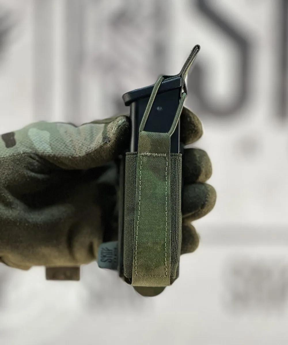 Подсумок SPP-2-1M под 1 пистолетный магазин — SKIF armor, вид спереди