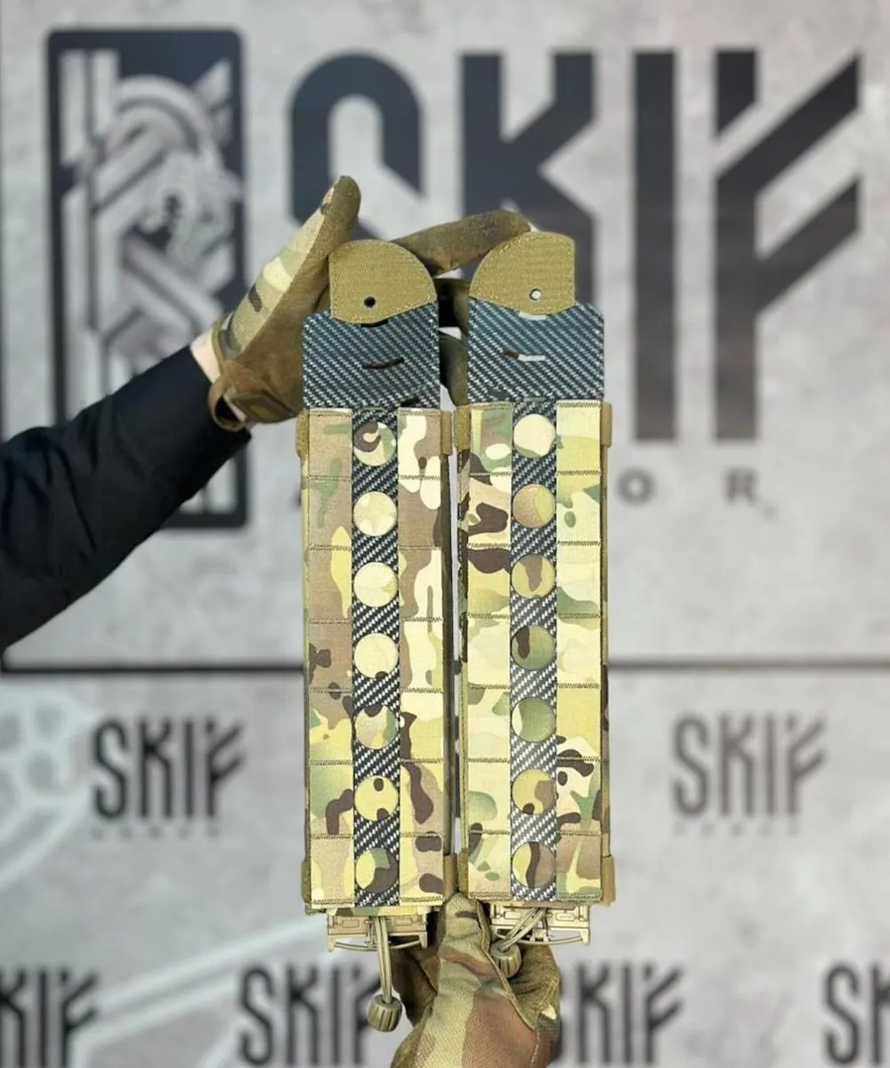 Комплект камербандов (2шт.) для SB-10 -Берсерк- (АС) — SKIF armor, вид спереди