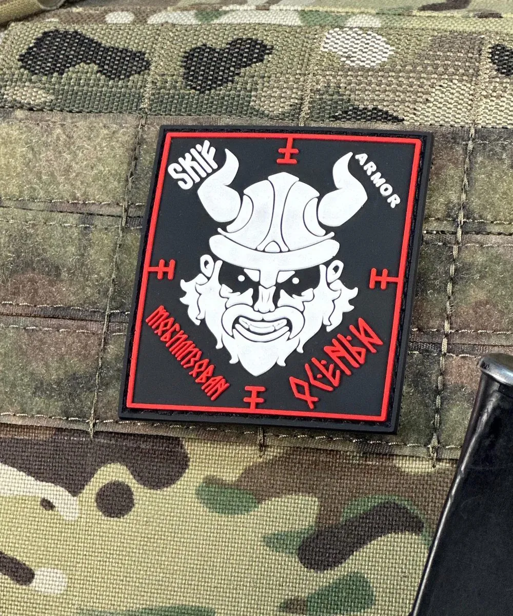 Шеврон "Мобилизован осенью" — SKIF armor, вид спереди