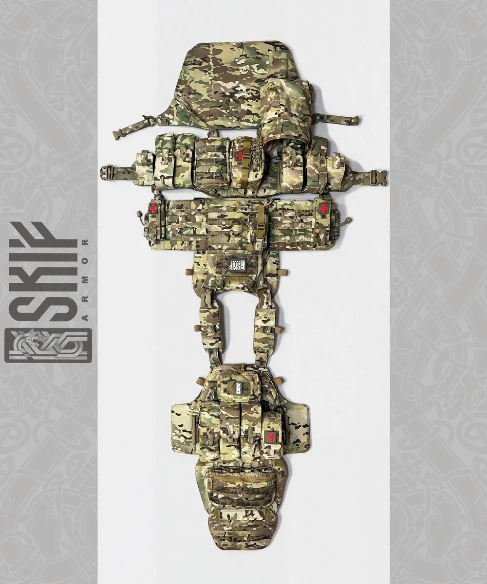 Комплект "Ярл"_мультикам — SKIF armor, вид спереди