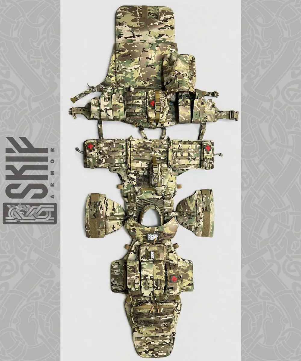 Комплект "Конунг"_мультикам — SKIF armor, вид спереди