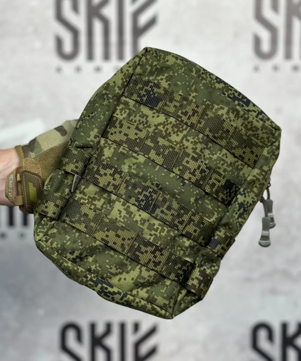 Подсумок утилитарный большой SPU-4 — SKIF armor, вид спереди