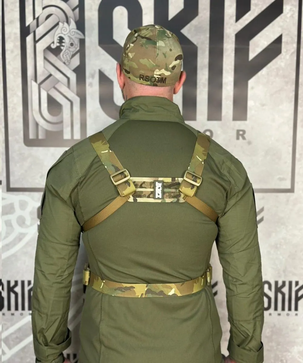 Честриг модуль, лямки (АС) — SKIF armor, вид спереди