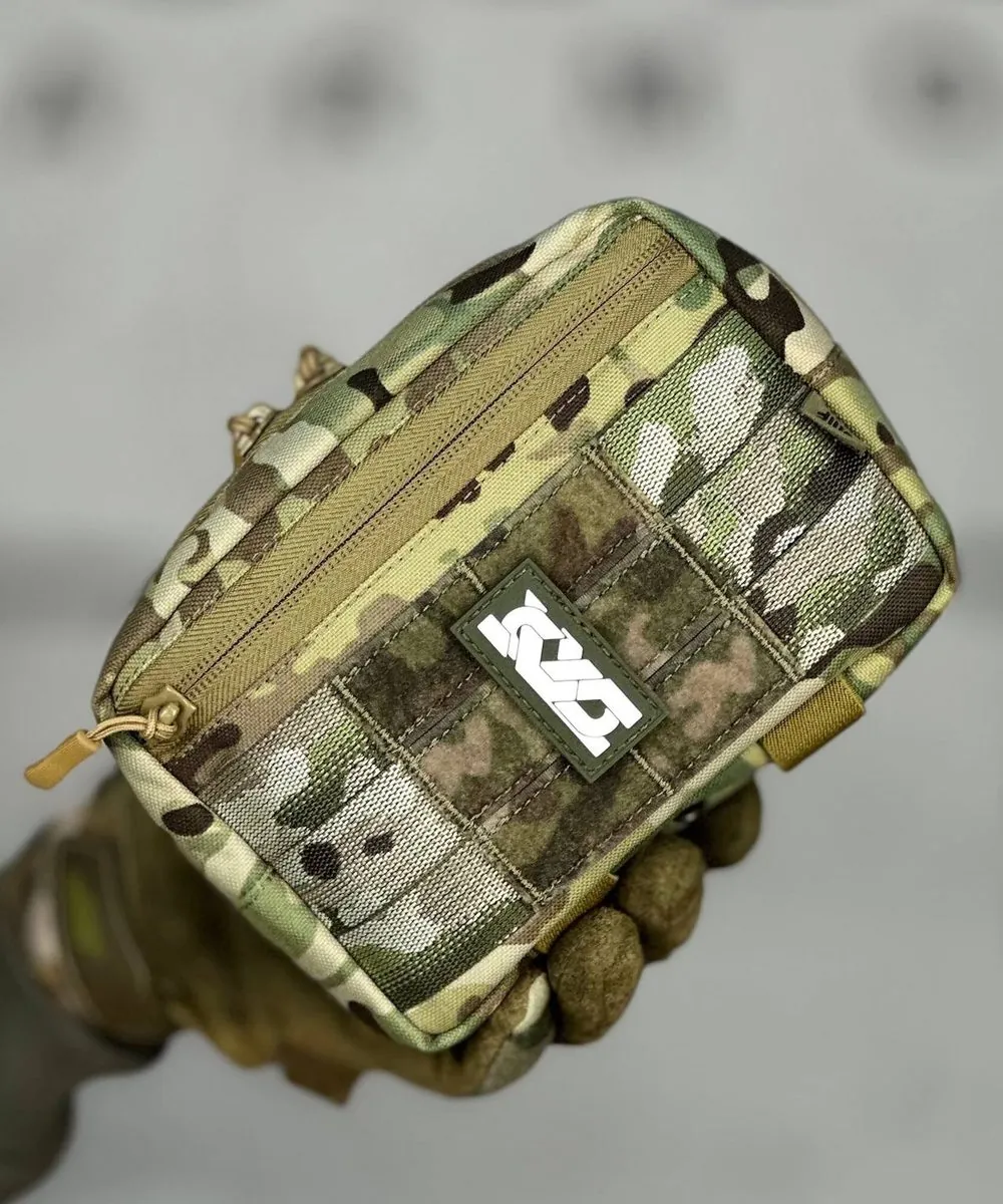 Подсумок утилитарный малый SPU-2 — SKIF armor, вид спереди