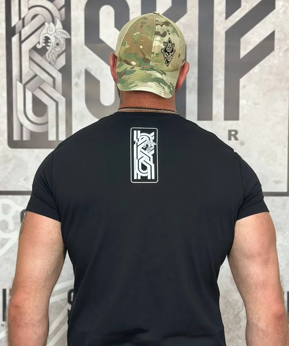 Футболка "Да здравствует пехота Вагнера!" — SKIF armor, вид спереди